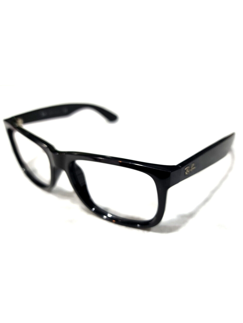 Ray Ban RB4165 601/71 Justin  Black Square Sunglasses Frame 54-16 145 READ